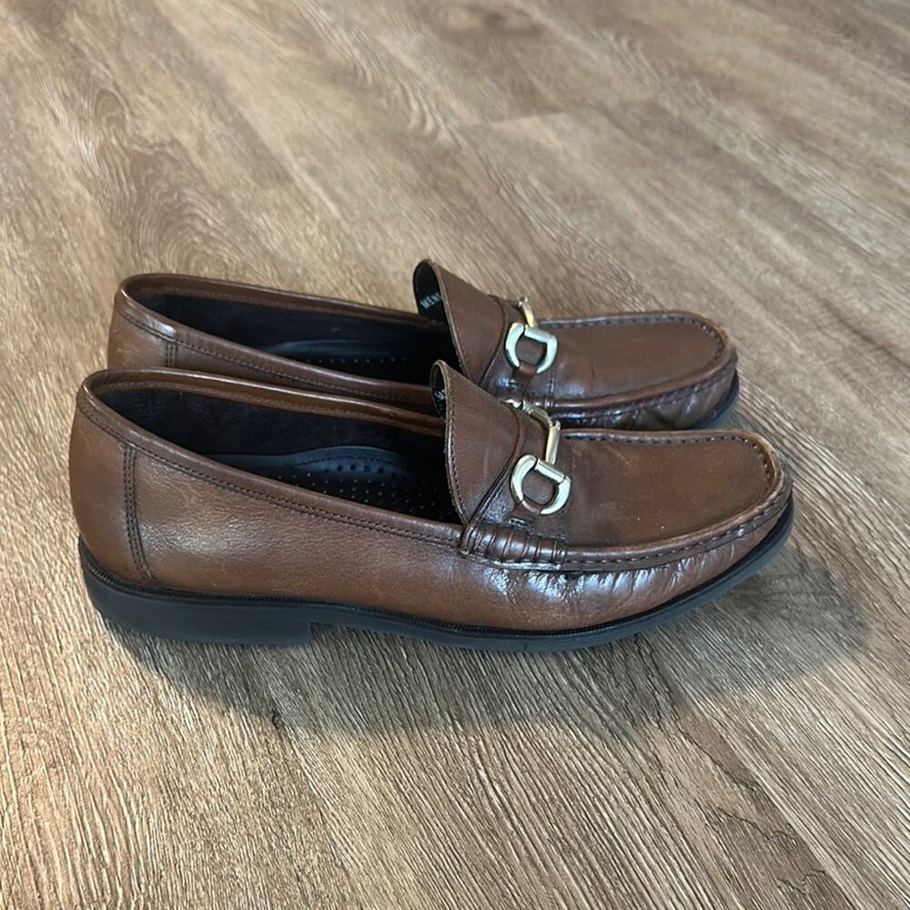 Florsheim Tuscany Moc Toe Bit Loafers Brown Size‎ 9 Business Casual